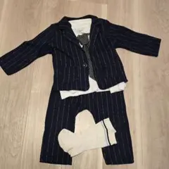 ネイビー ストライプ セレモニースーツ