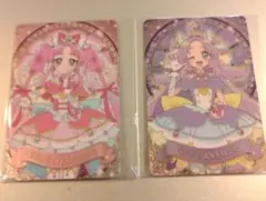 名探偵プリキュア　キラキラカードグミ キュアアンサー&キュアミスティック 2枚