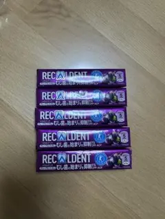 RECALDENT リカルデント グレープミントガム 5本セットのサムネイル