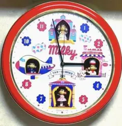 新品未使用 60周年懸賞当選品 からくり時計 不二家ミルキーペコちゃん 