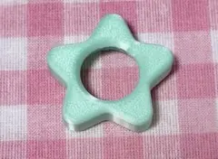 【美品】たまごっちパラダイス用ダイヤルカバー 星 グリーン