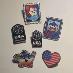 2026年最新】アメリカパビリオンピンバッジの人気アイテム - メルカリ