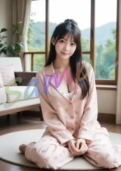 NR083【1点物】 A4ポスター AI 写真 リアル 美女 グラビア 彼女