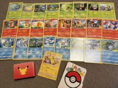 ポケモンカード【25周年】マクドナルド配布プロモ/英語版/25種セット