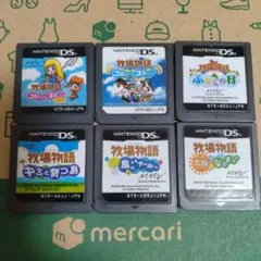 DS 牧場物語シリーズ 6本セットまとめ売り　風のバザールなど