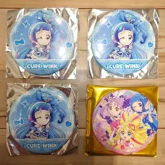 キミとアイドルプリキュア♪ ドリームステージ キュアウインク 缶バッジ
