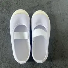 上履き　白　16センチ