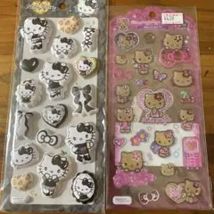 もっちりシール　ドロップジェリーシール　日焼けキティ　ギャルキティ　キティ