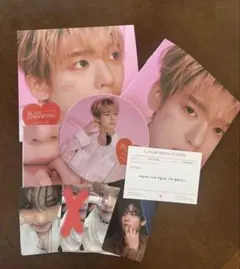 ハンユジン　デジパック　セット　封入　トレカ　タワレコ　ラキドロ　特典