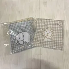 ④ 【匿名配送】 ミッフィー くじ 巾着ポーチ 2点セット