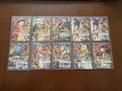 ワンピース ミラクルバトルカードダス ミラバト P M 海賊 超新星 強者