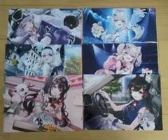 ホロライブ 限定オリジナルクリアファイル 6種