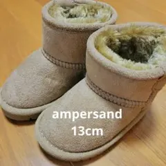 13cm ムートンブーツ ampersand