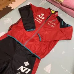 A71 ウォームアップウェアセット レッド/ブラック