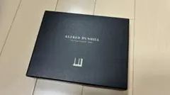 DUNHILL ブラックレザー 二つ折り財布