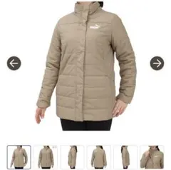 プーマ(PUMA)パデットジャケット 678326 67 BEG ベンチコート