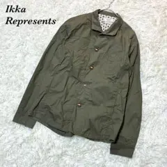 Ikka Represents ジャケット カーキ系 M カジュアル 軽アウター