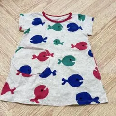 Design Tshirts Store graniph 五味太郎 半袖　魚のサムネイル