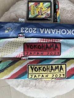 ポケモンカードwcs2023横浜記念 プレイマット3種セット+デッキシールド