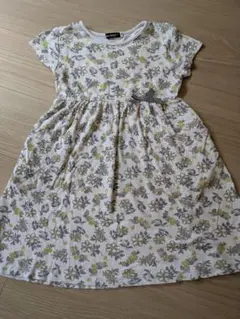 ワンピース 2点セット BeBe★Mayoral　花柄 ギンガム