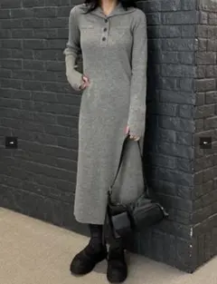 【最終値下げ】AZULBYMOUSSY ニットワンピース