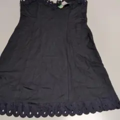 レトロキュプラ黒スリップ95X95