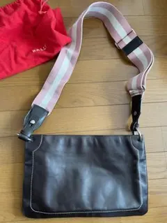 BALLY ブラウン ショルダーバッグ