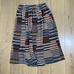 ZARA プリーツスカート マルチカラー EUR S