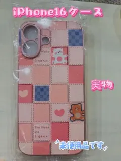 iPhone 16 パッチワークケース