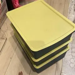 収納ボックス 仕切り付き 3個セット