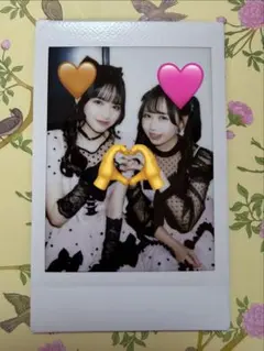 な*ん様 鎮西寿々歌 松本かれん ペアチェキ