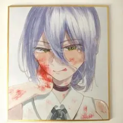 ファンアート 手描き アナログ イラスト レゼ チェンソーマン - メルカリ