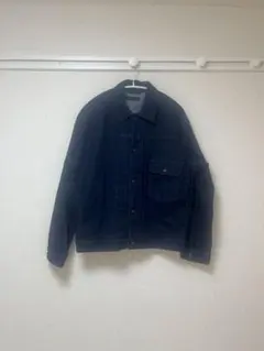 ダークブルー デニムジャケット UNIQLO