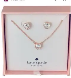 kate spade NEW YORK ハート ネックレス ピアスのサムネイル