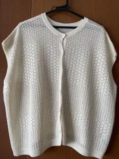 ＊透かし編みニットベスト＊のサムネイル