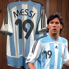 アルゼンチン代表 2006 W杯 ホーム ユニフォーム 長袖 受注販売】Adidas 24-25アルゼンチン代表 ホーム長袖