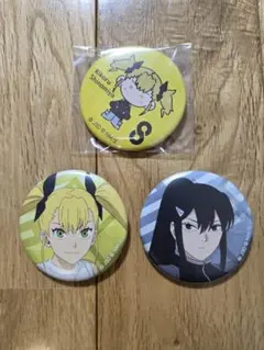 怪獣8号　缶バッジ　缶バッチ　四ノ宮キコル　 亜白ミナ　3個セット