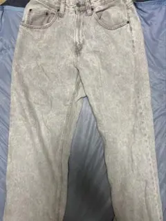 ZARA ライトグレー ストレートデニム 38