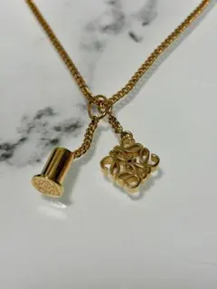 ❤Mizuki様専用です❤LOEWE シングルアナグラム チェーンブレスレットS