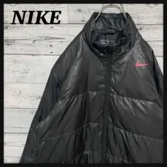 212【希少XLサイズ】ナイキ スウッシュロゴ ダウンジャケット 人気 一点物