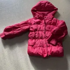 babyGap フード付きダウンコート 100cm ピンク