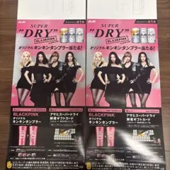 BLACKPINK ブラックピンク スーパードライポスター　A1サイズ　2枚