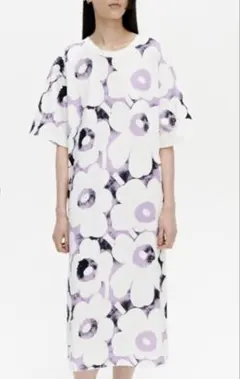 マリメッコ Marimekko Kioski ウニッコ半袖カットソーワンピース マリメッコ Marimekko Kioski ウニッコ半袖カットソーワンピース