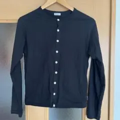 Orcival 黒 長袖カーディガン