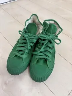 PF FLYERS グリーン ハイカットスニーカーのサムネイル