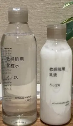 無印良品 敏感肌用 化粧水・乳液 さっぱりセットのサムネイル