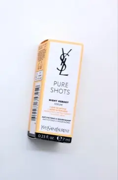 ysl イヴサンローラン ピュアショット ナイトセラム サンプル 7mlサイズ