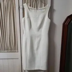 ノースリーブ ミニワンピース ホワイトのサムネイル