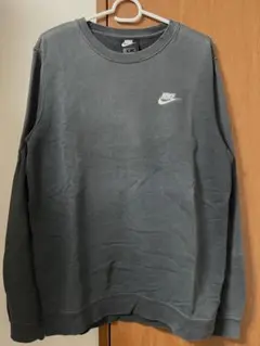 NIKE ナイキ トレーナー ブラック スウェット ワンポイントロゴ