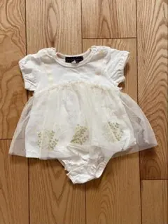 ベビー服　60 女の子　ロンパース　ワンピース